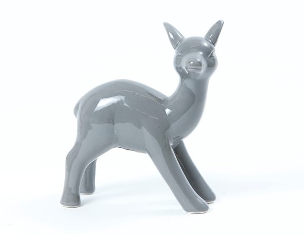 Peta keramik bambi grå