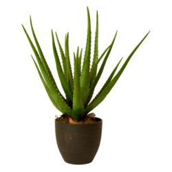 Aloe vera plante 58 cm. kunstig