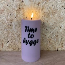 Led lys Time to hygge